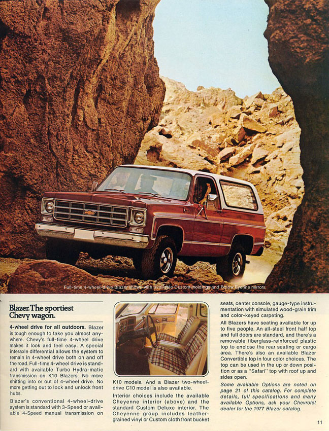 1977 Chevrolet Wagons Brochure Page 2